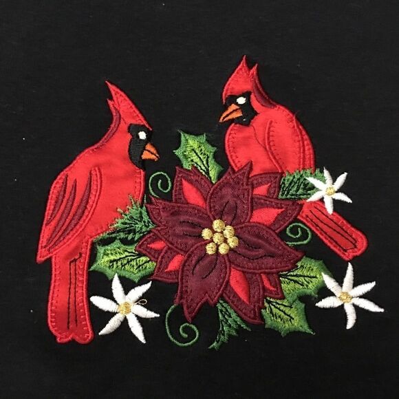 Mountain Lake Christmas Long Sleeve Shirt Top - Picture 2 of 12